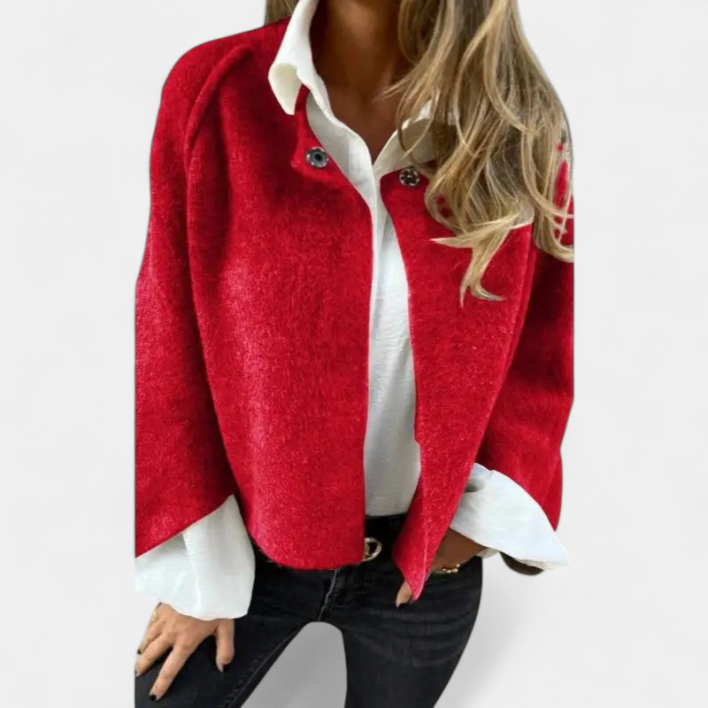 TESS™ - Modern Wool Cardigan