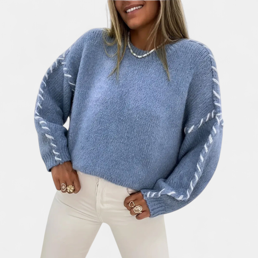 XANADU™ - Comfy Long Sleeve Round Neck Sweater
