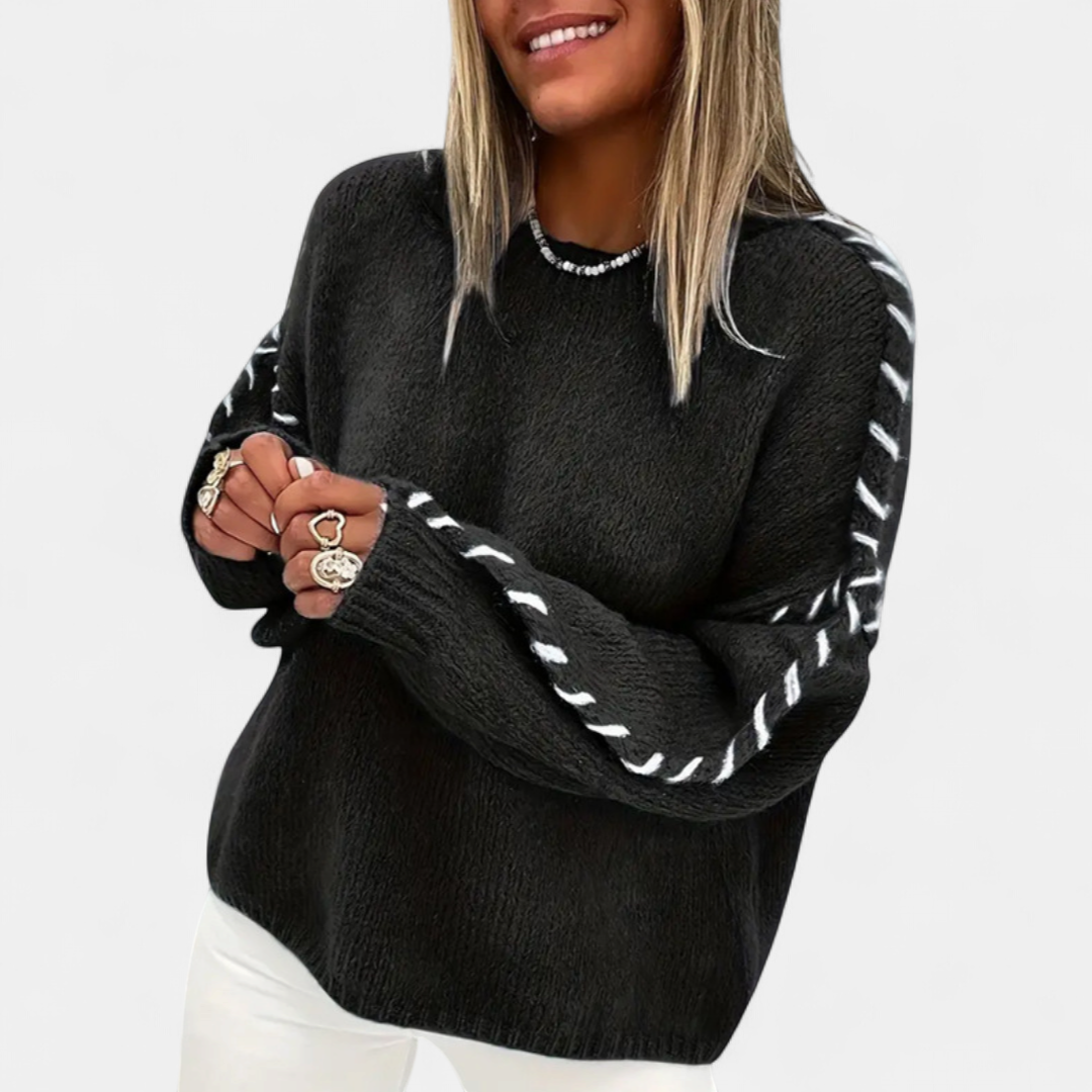 XANADU™ - Comfy Long Sleeve Round Neck Sweater