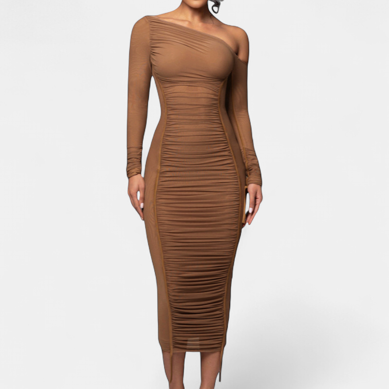 JAYCEE™ – Elegant Long Sleeve Bodycon Dress