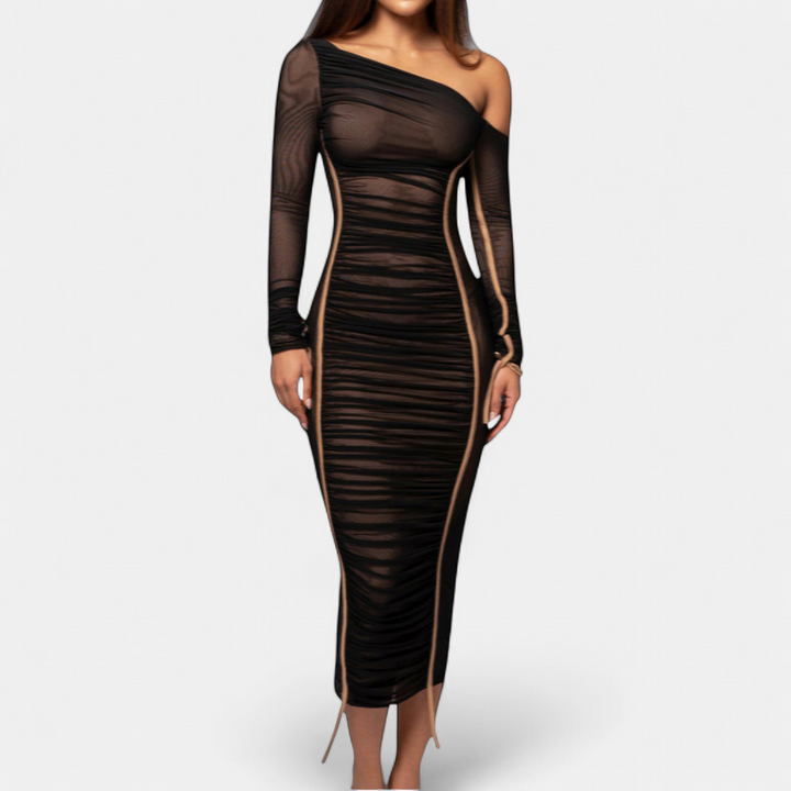 JAYCEE™ – Elegant Long Sleeve Bodycon Dress
