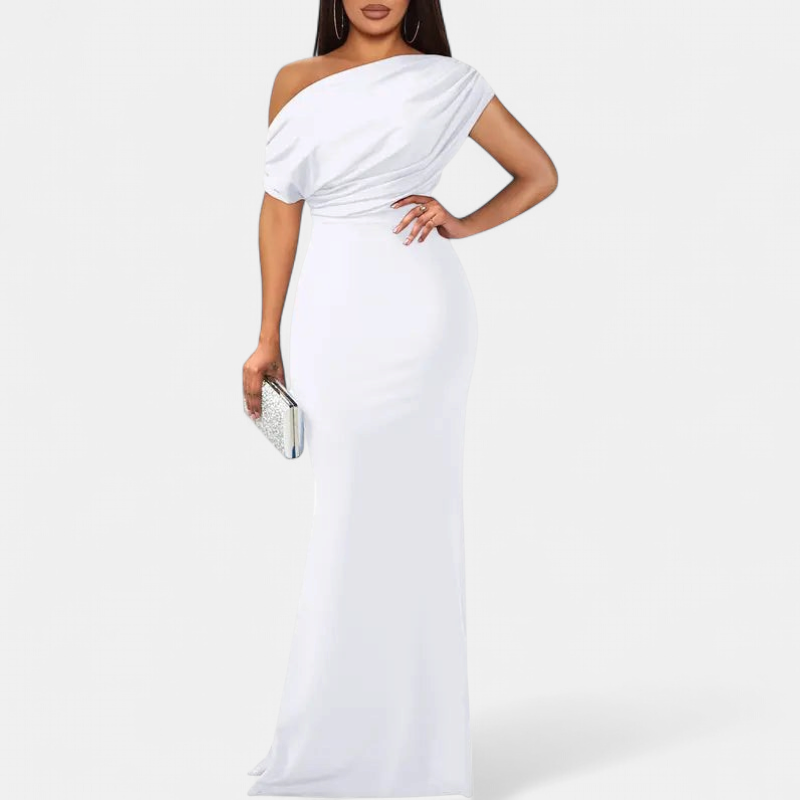 ROSELYN™ – Elegant Off-Shoulder Bodycon Evening Gown