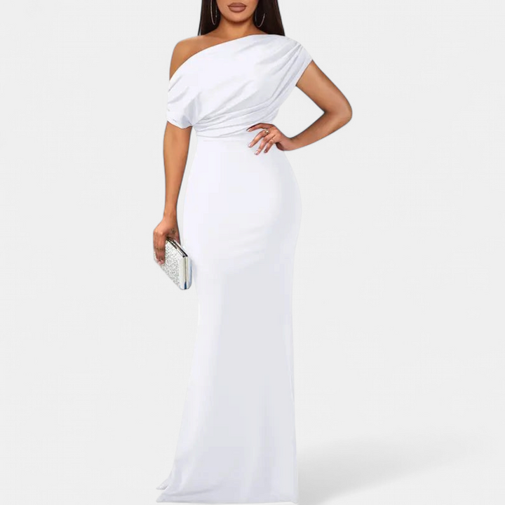 ROSELYN™ – Elegant Off-Shoulder Bodycon Evening Gown