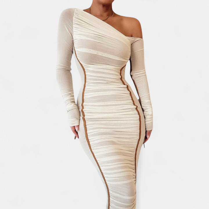 JAYCEE™ – Elegant Long Sleeve Bodycon Dress