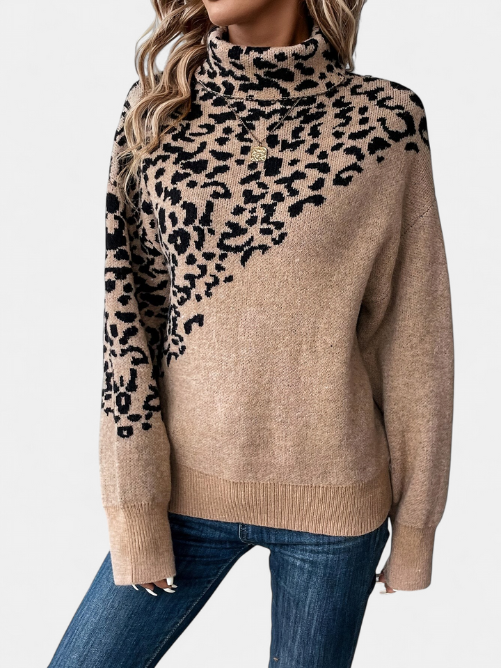 ZAYNA™ - Leopard Sweater
