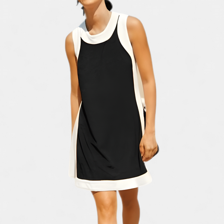 HALLIE™ – Color Block Sleeveless Two Piece Sets