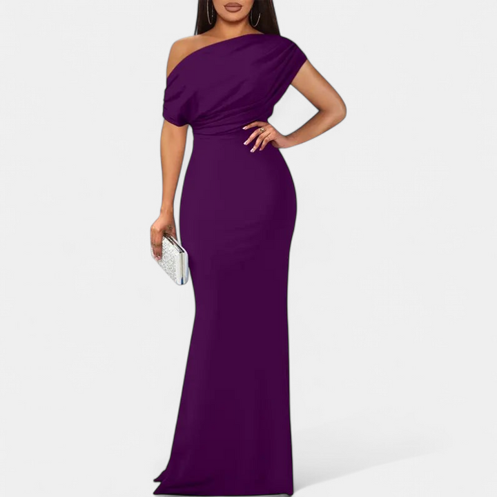 ROSELYN™ – Elegant Off-Shoulder Bodycon Evening Gown