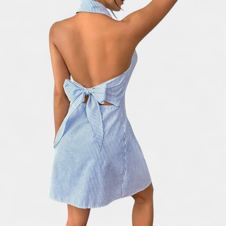 ISADORA™ – Tied Bow-Back Vacation Dress