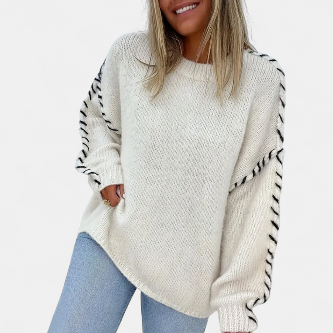 XANADU™ - Comfy Long Sleeve Round Neck Sweater