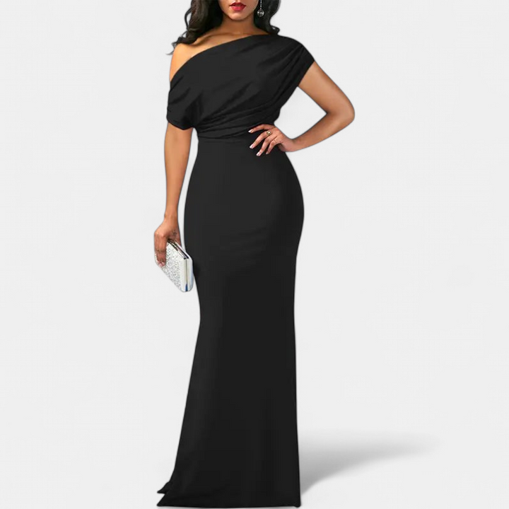 ROSELYN™ – Elegant Off-Shoulder Bodycon Evening Gown