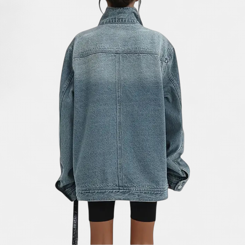 SARAH™ – Street Style Trendy Asymmetric Button Jacket