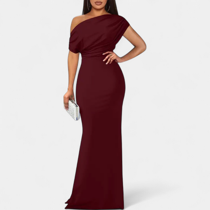 ROSELYN™ – Elegant Off-Shoulder Bodycon Evening Gown