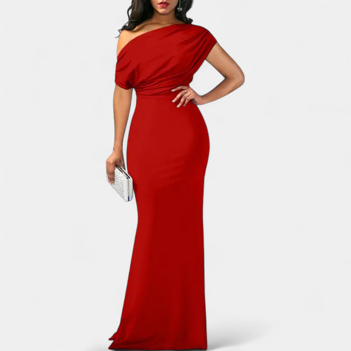 ROSELYN™ – Elegant Off-Shoulder Bodycon Evening Gown