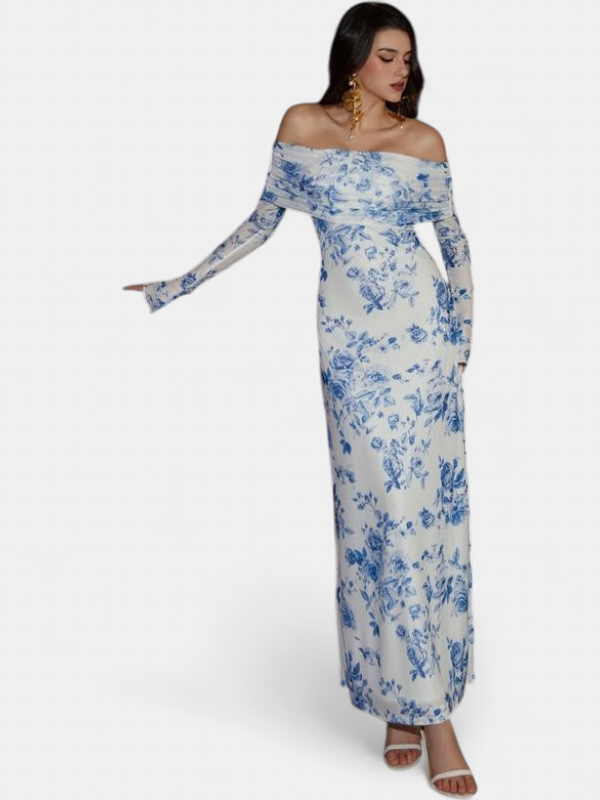 THEA™ - Off The Shoulder Ruched Sequin Bodycon Dress for Parties