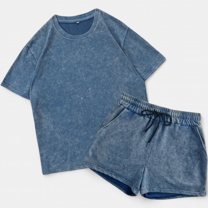 KENDRIX™ – Relaxed Print Athletic Two-Piece Set