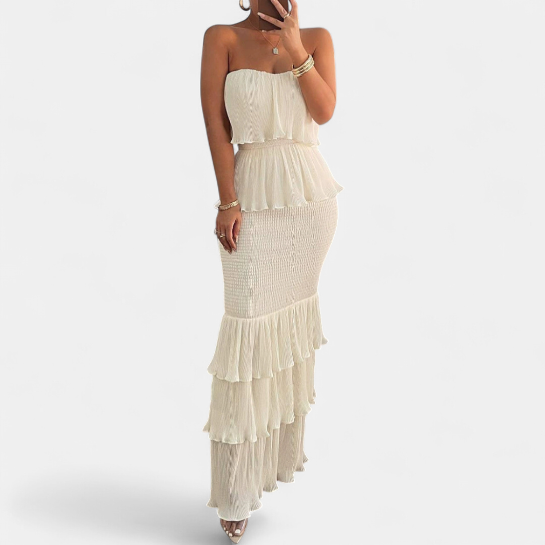 Beige White