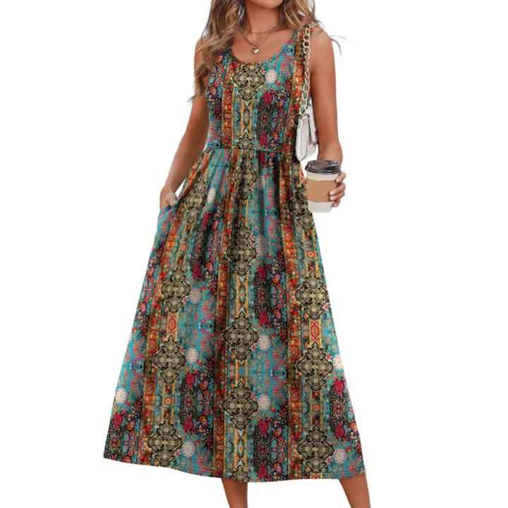 Colorful Ethnic Paisley