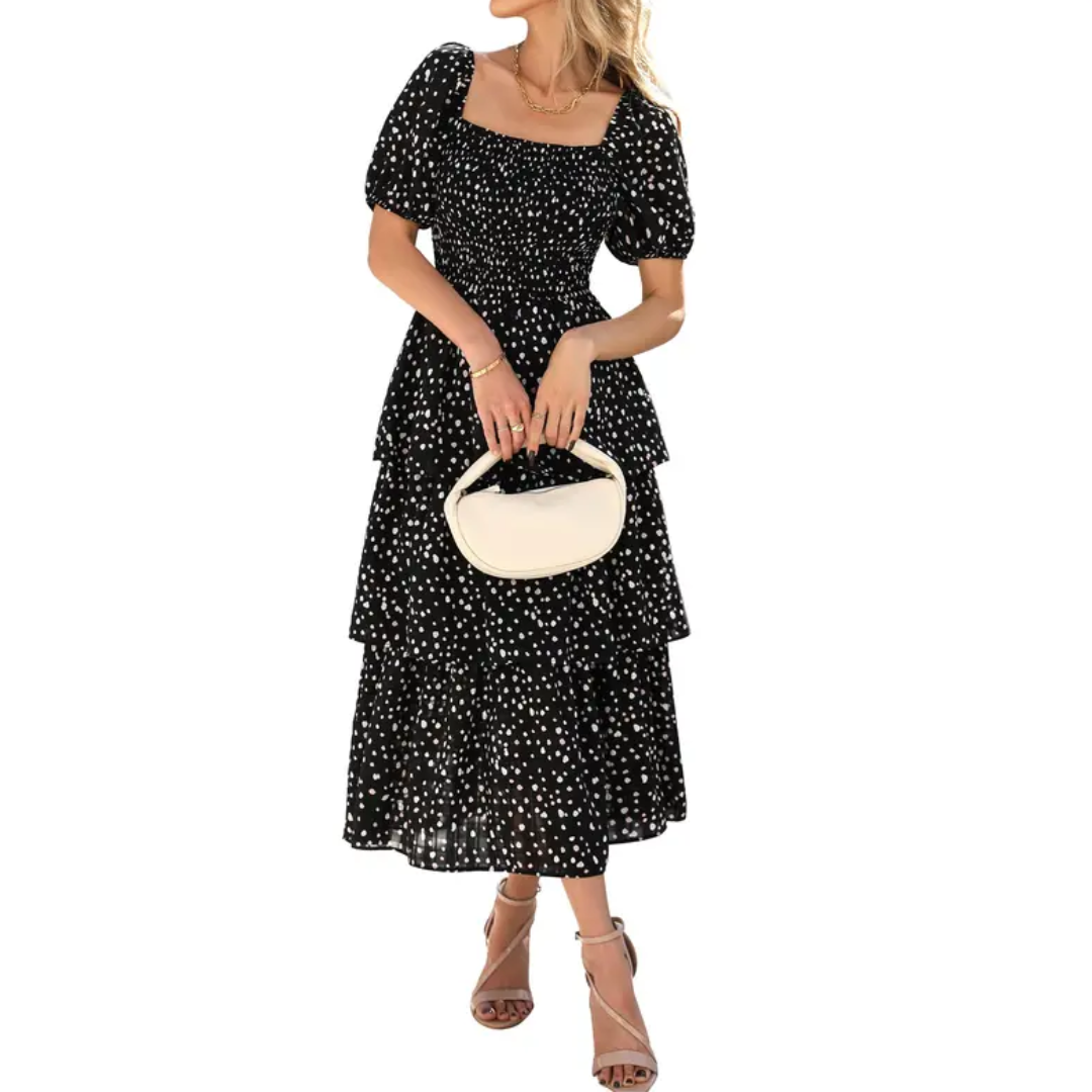 Dot Black Multicolor
