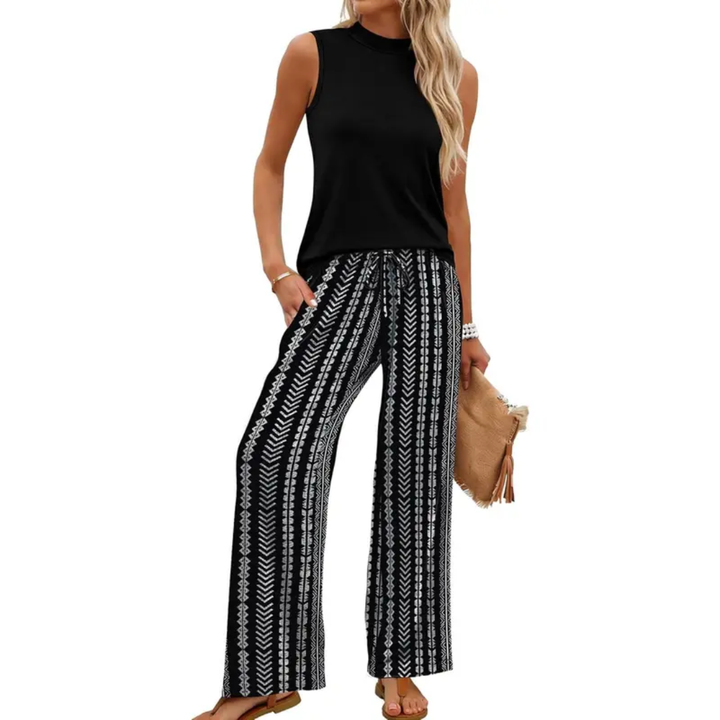 Striped Black