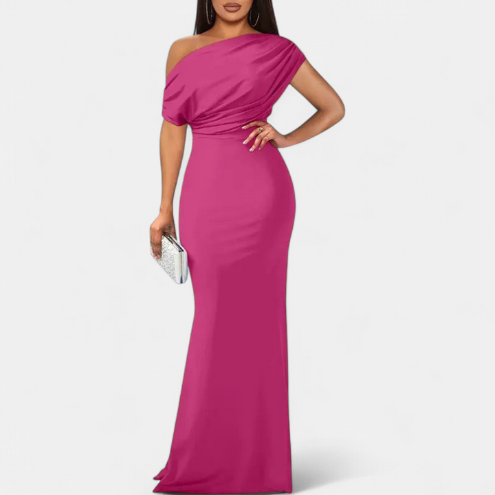 ROSELYN™ – Elegant Off-Shoulder Bodycon Evening Gown