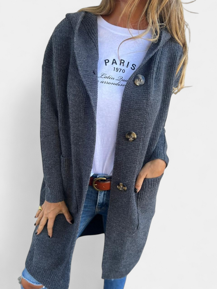 VERONICA™ - Chic Long Knit Cardigan