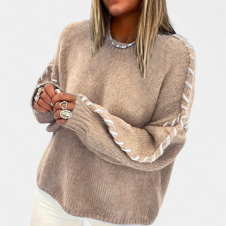 XANADU™ - Comfy Long Sleeve Round Neck Sweater