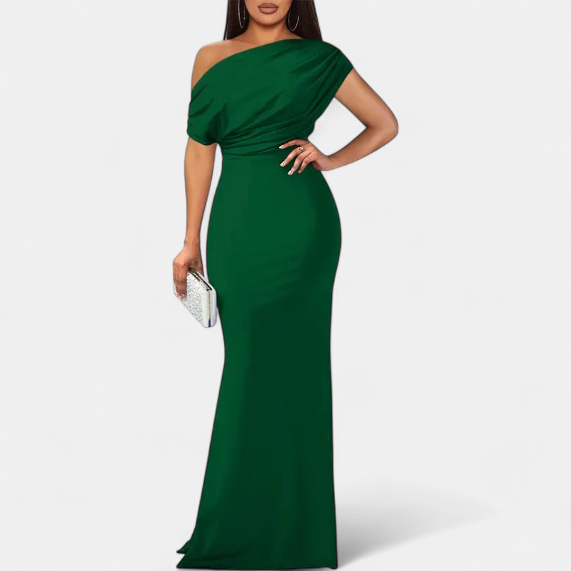 ROSELYN™ – Elegant Off-Shoulder Bodycon Evening Gown