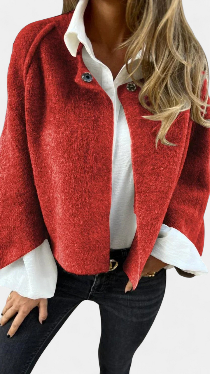 TESS™ - Modern Wool Cardigan