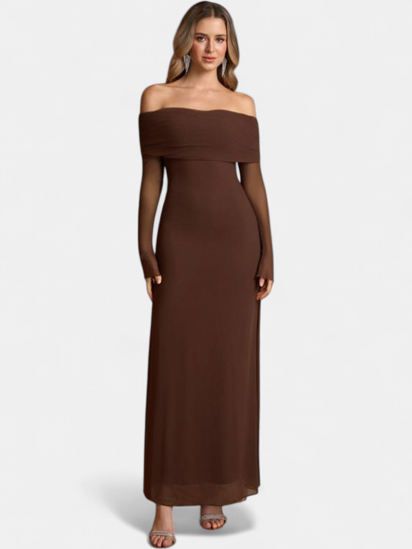 THEA™ - Off The Shoulder Ruched Sequin Bodycon Dress for Parties