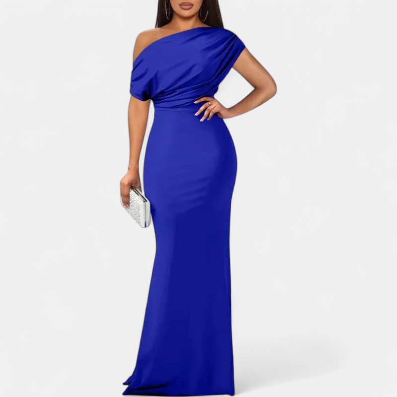 ROSELYN™ – Elegant Off-Shoulder Bodycon Evening Gown