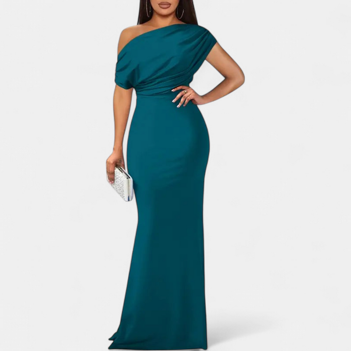 ROSELYN™ – Elegant Off-Shoulder Bodycon Evening Gown
