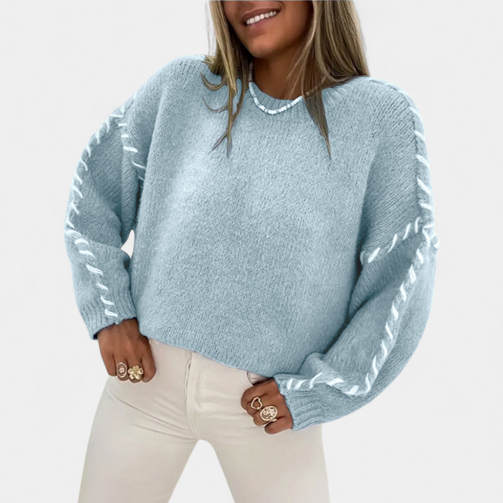XANADU™ - Comfy Long Sleeve Round Neck Sweater