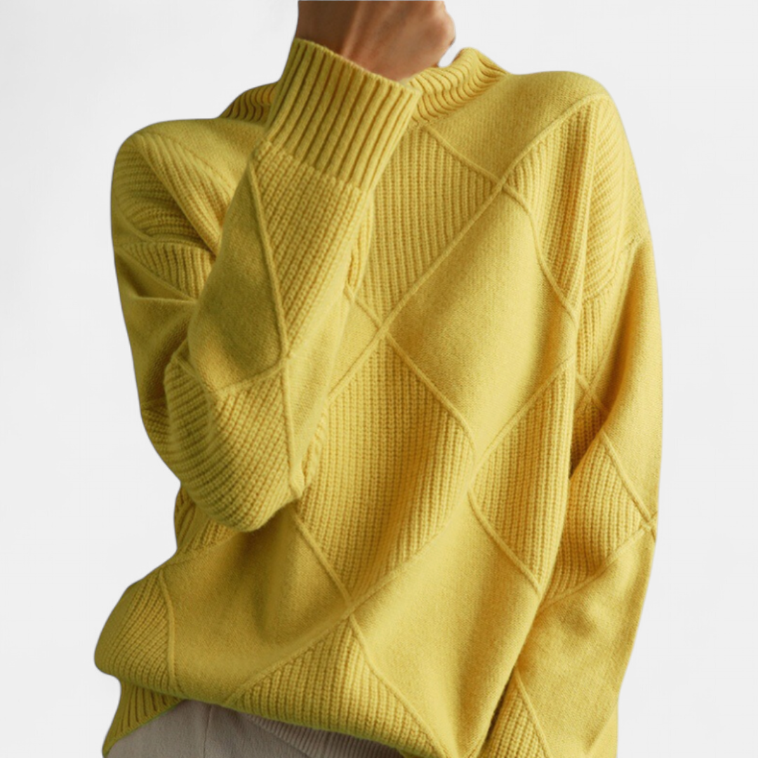 LINLEY™ | Luxe Ribbed Turtleneck Pullover