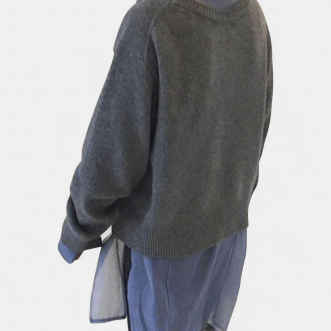ALYCIA™ - Asymmetric Button Cardigan