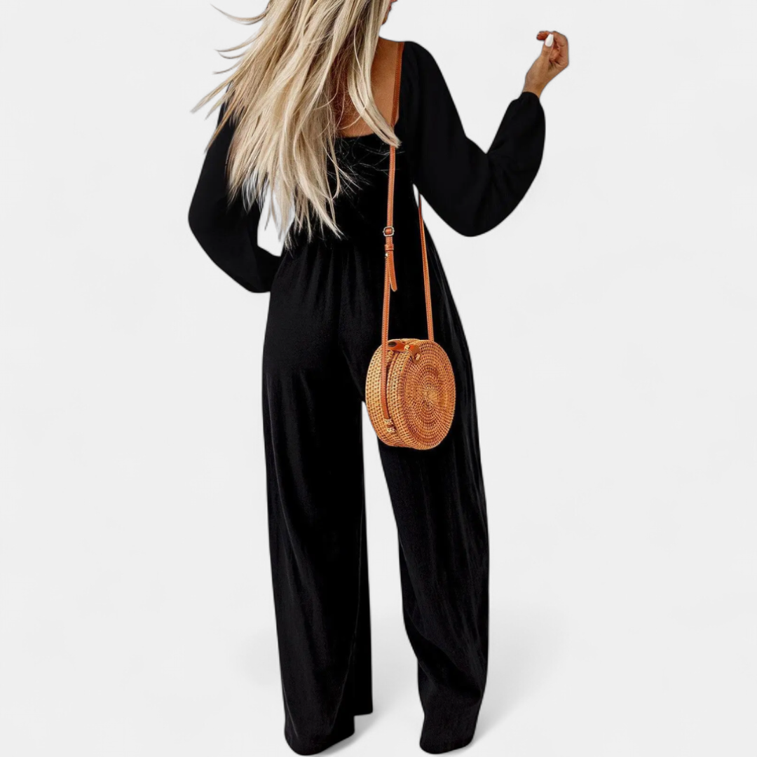 HARLOW™ – Relaxed Wide Leg Overall Jumpsuit