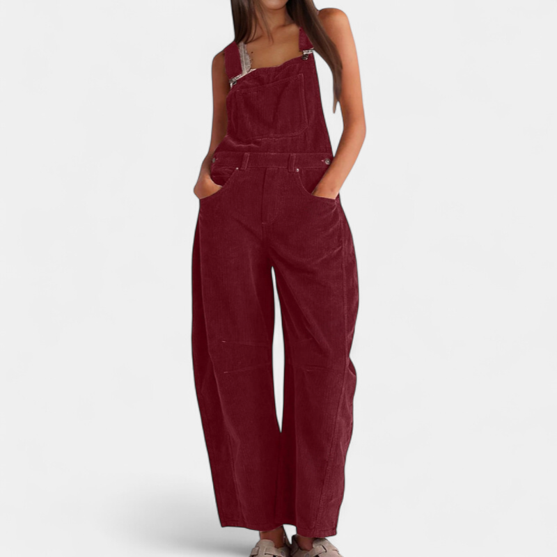 ROSALYN™ – Effortless Wide Leg Overalls Jumpsuit
