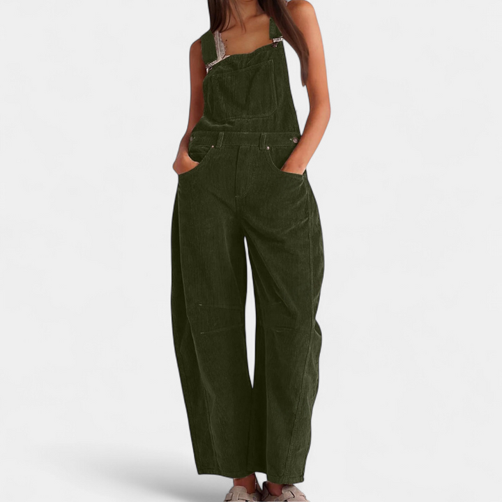 ROSALYN™ – Effortless Wide Leg Overalls Jumpsuit