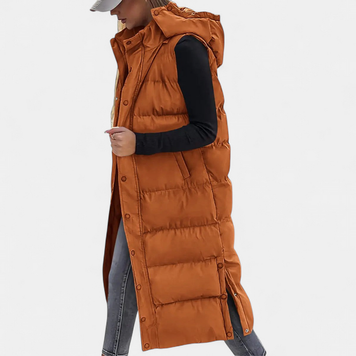 YVONNE™ – Cozy Hooded Puffer Vest