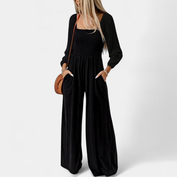 HARLOW™ – Relaxed Wide Leg Overall Jumpsuit