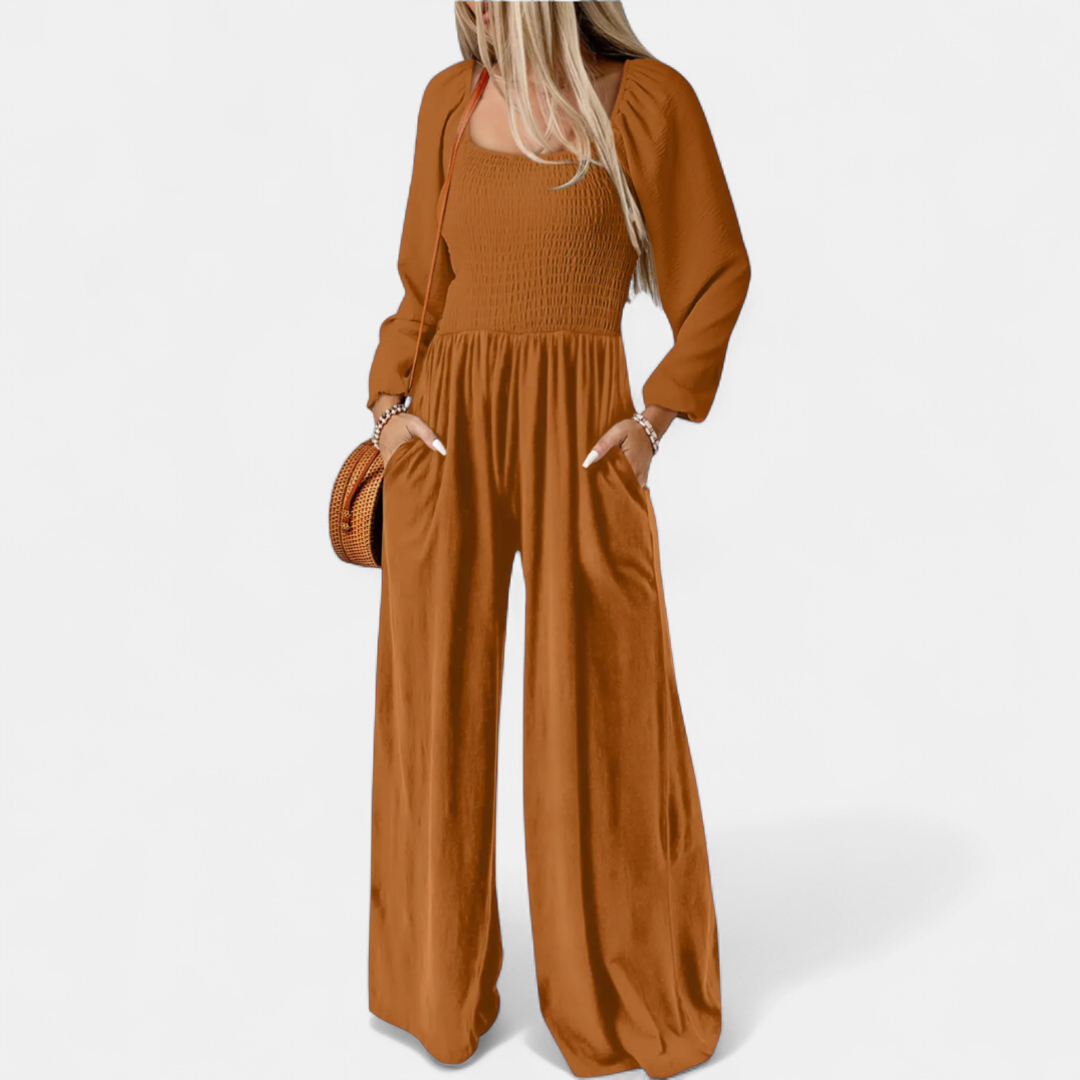HARLOW™ – Relaxed Wide Leg Overall Jumpsuit