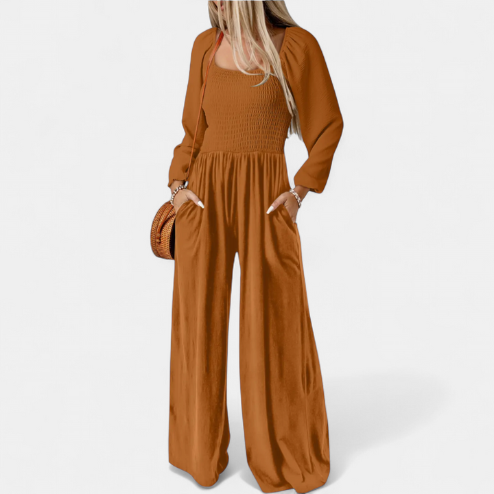 HARLOW™ – Relaxed Wide Leg Overall Jumpsuit