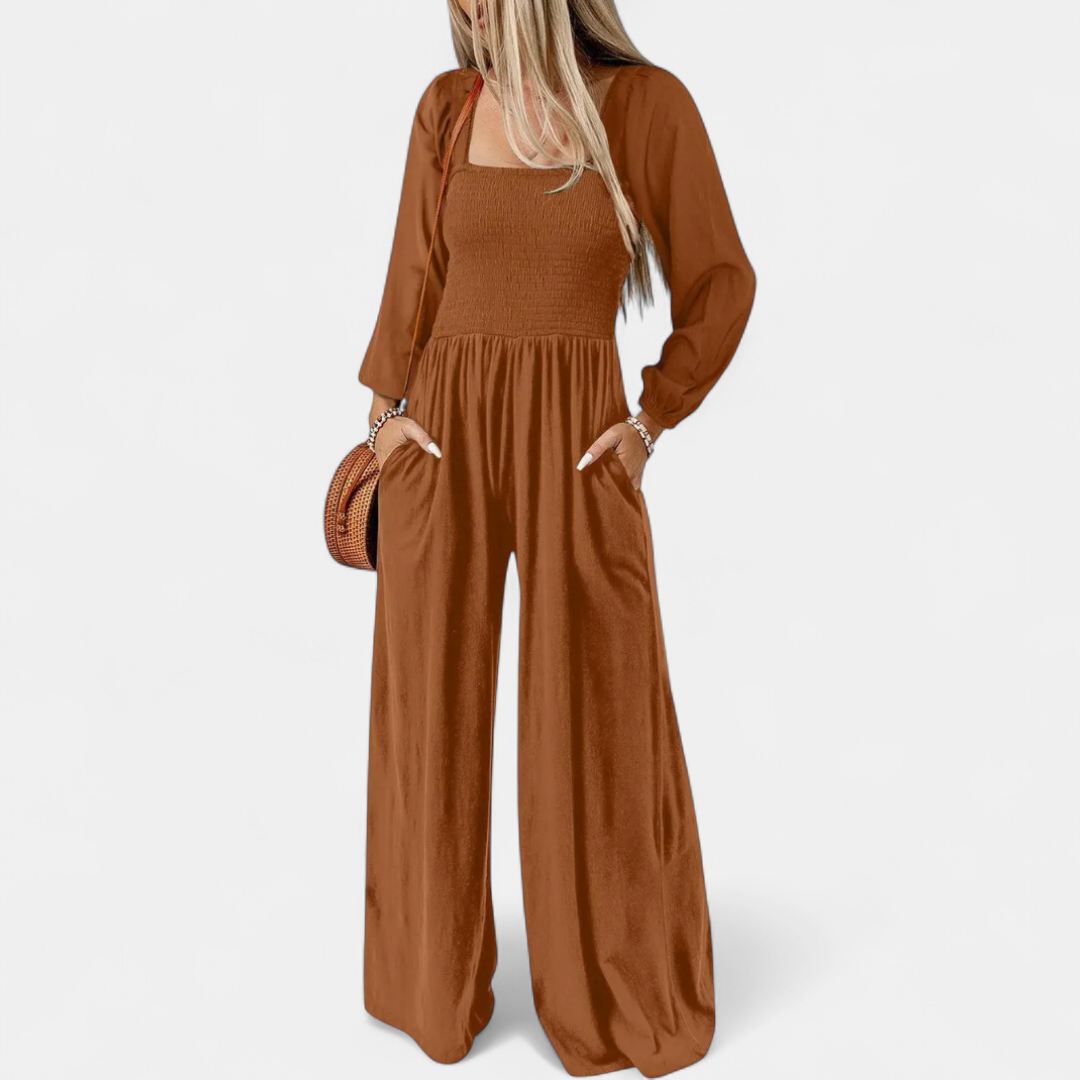 HARLOW™ – Relaxed Wide Leg Overall Jumpsuit