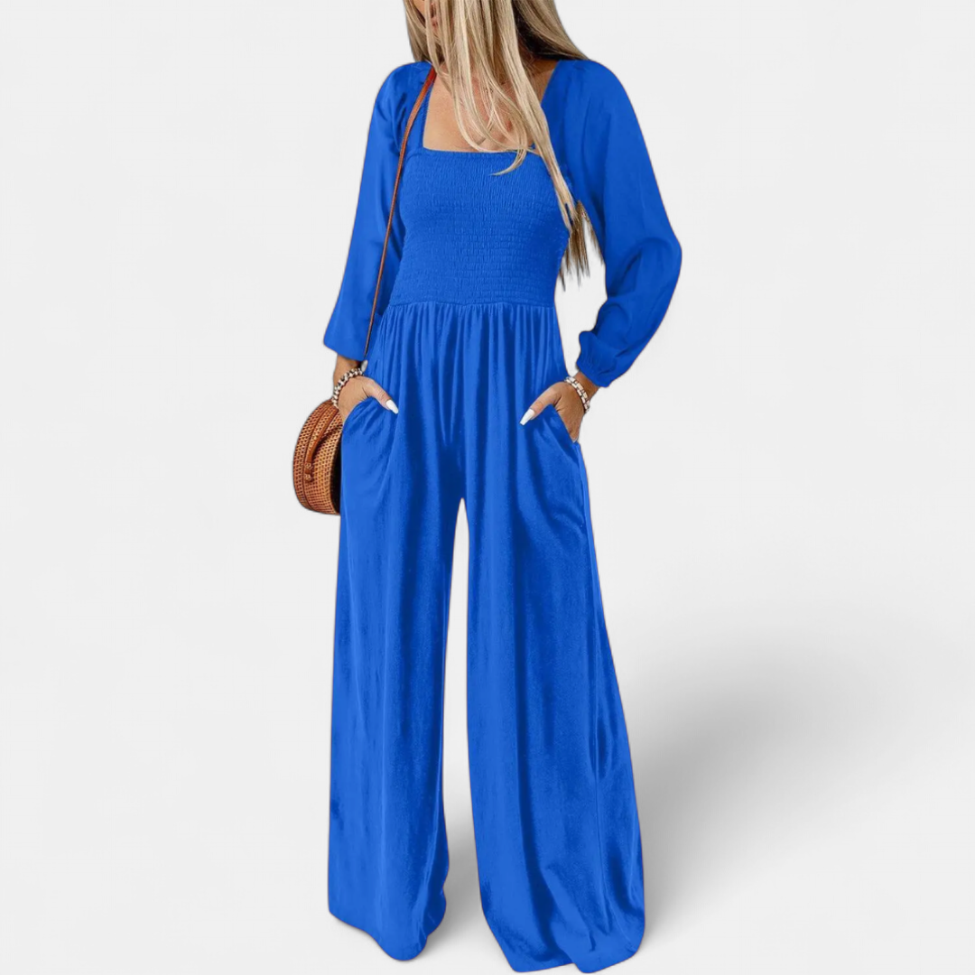 HARLOW™ – Relaxed Wide Leg Overall Jumpsuit