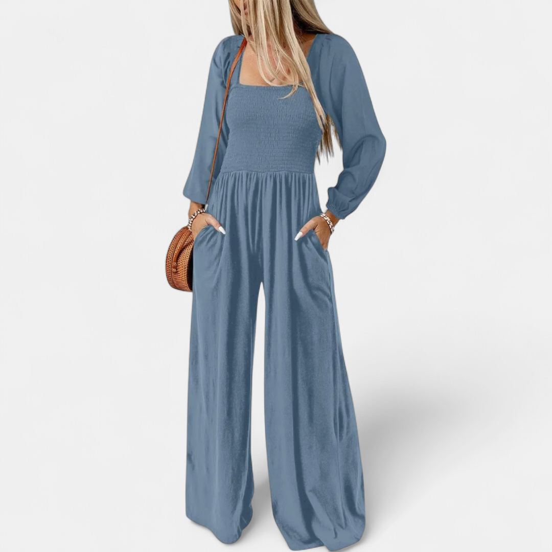 HARLOW™ – Relaxed Wide Leg Overall Jumpsuit