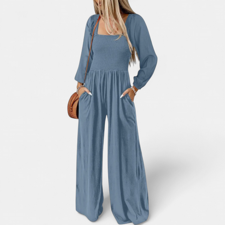 HARLOW™ – Relaxed Wide Leg Overall Jumpsuit