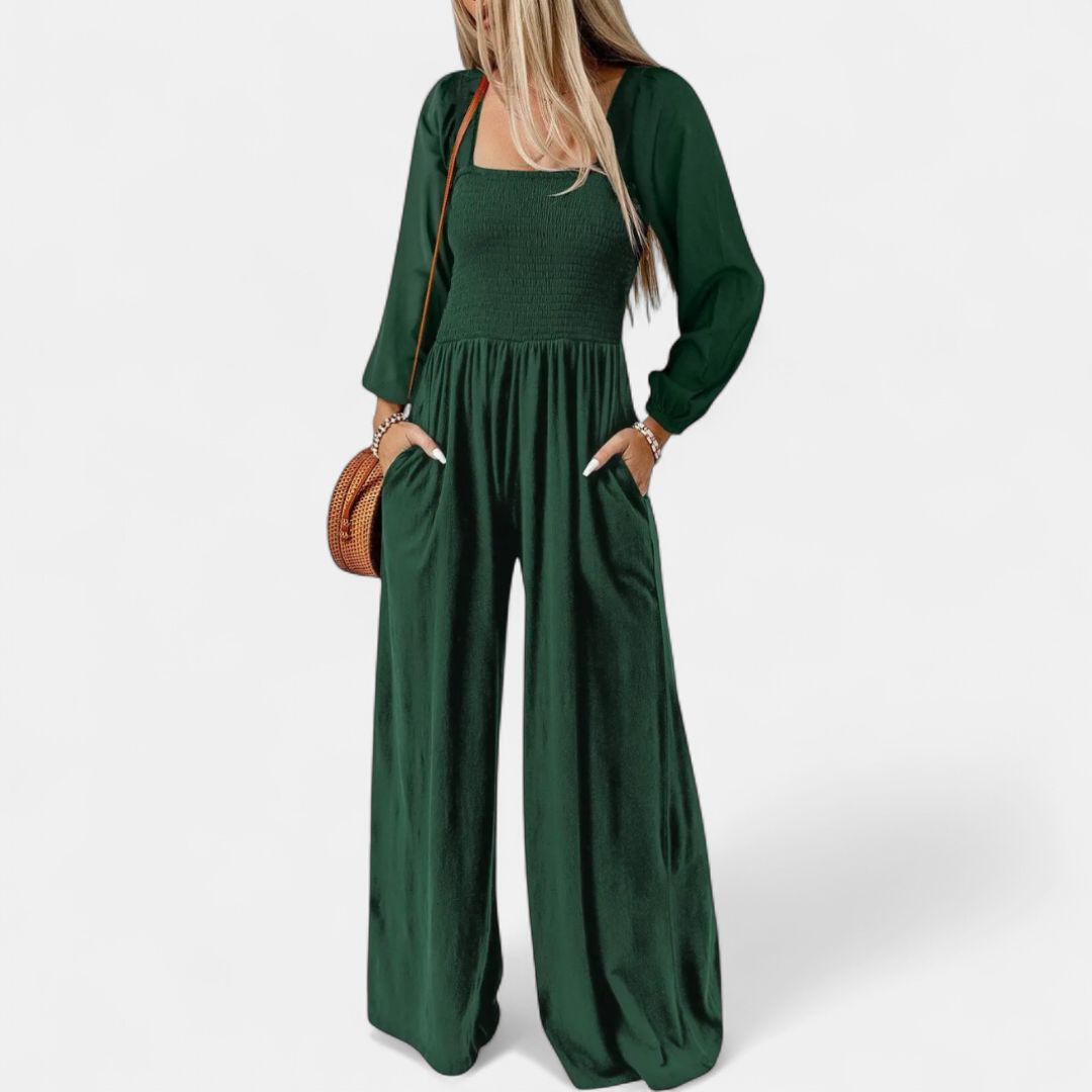 HARLOW™ – Relaxed Wide Leg Overall Jumpsuit