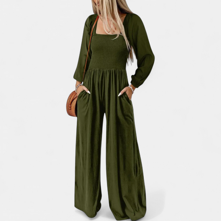 HARLOW™ – Relaxed Wide Leg Overall Jumpsuit