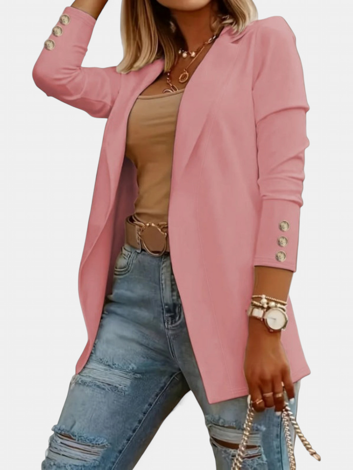 ODIN™ - Casual Long Sleeve Open Front Blazer