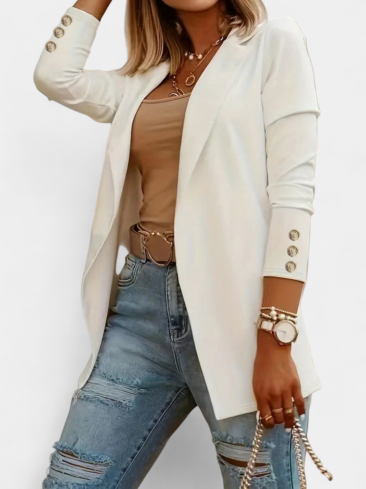 ODIN™ - Casual Long Sleeve Open Front Blazer