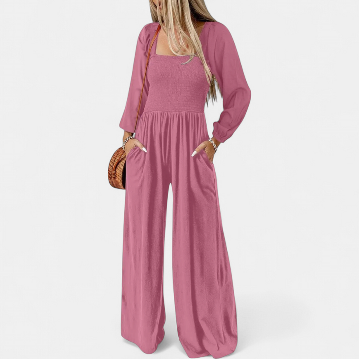 HARLOW™ – Relaxed Wide Leg Overall Jumpsuit